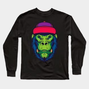 Fierce Gorilla Long Sleeve T-Shirt
